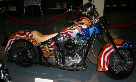 1999 Harley Davidson Softail motorcycle designed by David Mantle